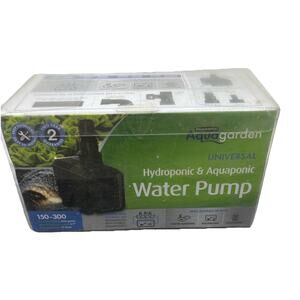 NEW Pennington Aquagarden Hydroponic & Aquaponic Water Pump 150-300GPH. {25}.